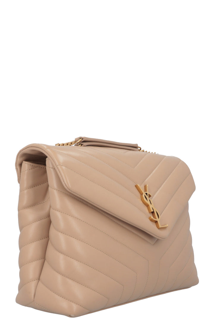 SAINT LAURENT LouLou Medium Beige