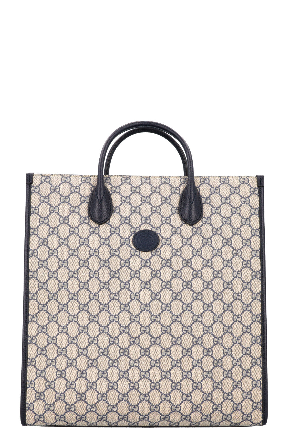 GUCCI Supreme GG Medium Tote Bag Blue REAWAKE