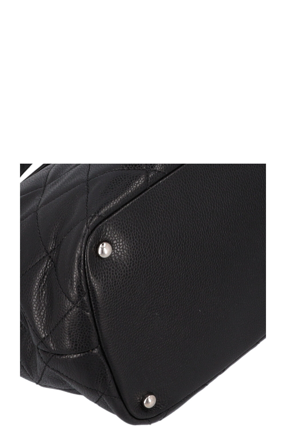 CHANEL Timeless Shopping Tote Bag Caviar Black