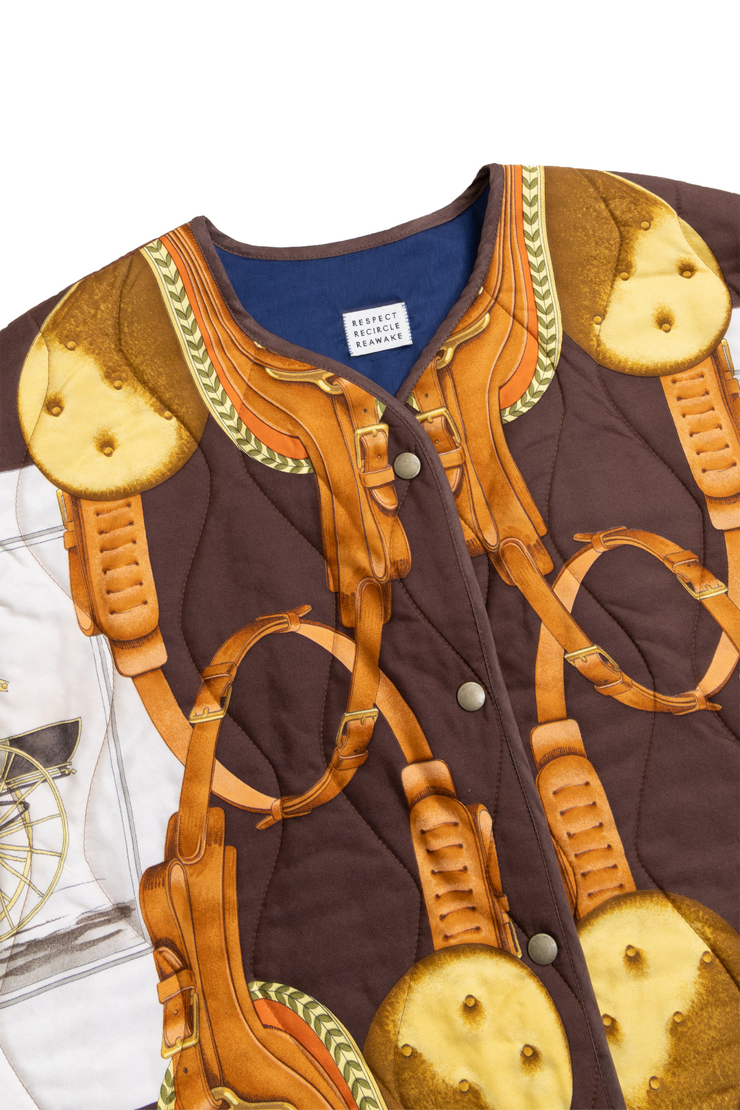 REAWAKE ATELIER Gilet Hermès Scarfs