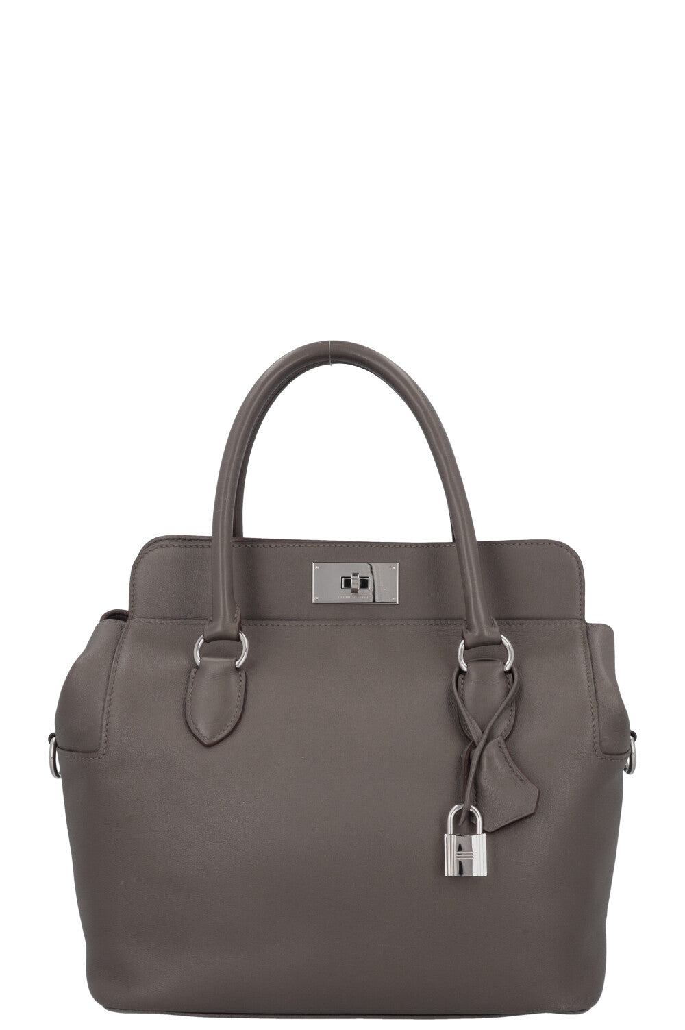 HERMÈS Toolbox 26 Bag Gray Evercolor – REAWAKE