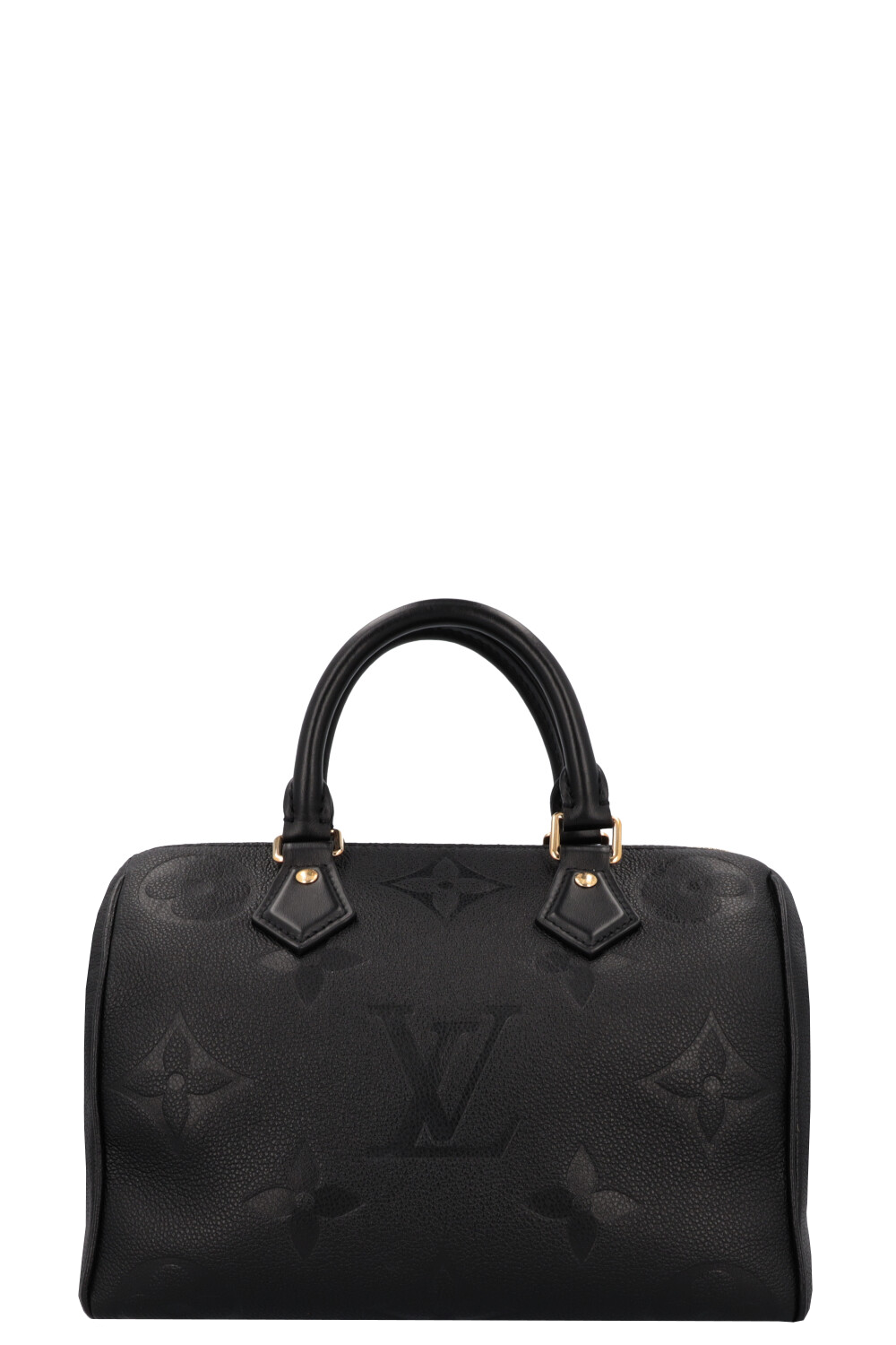 LOUIS VUITTON Speedy 25 Bandouliere MNG Empreinte Black REAWAKE