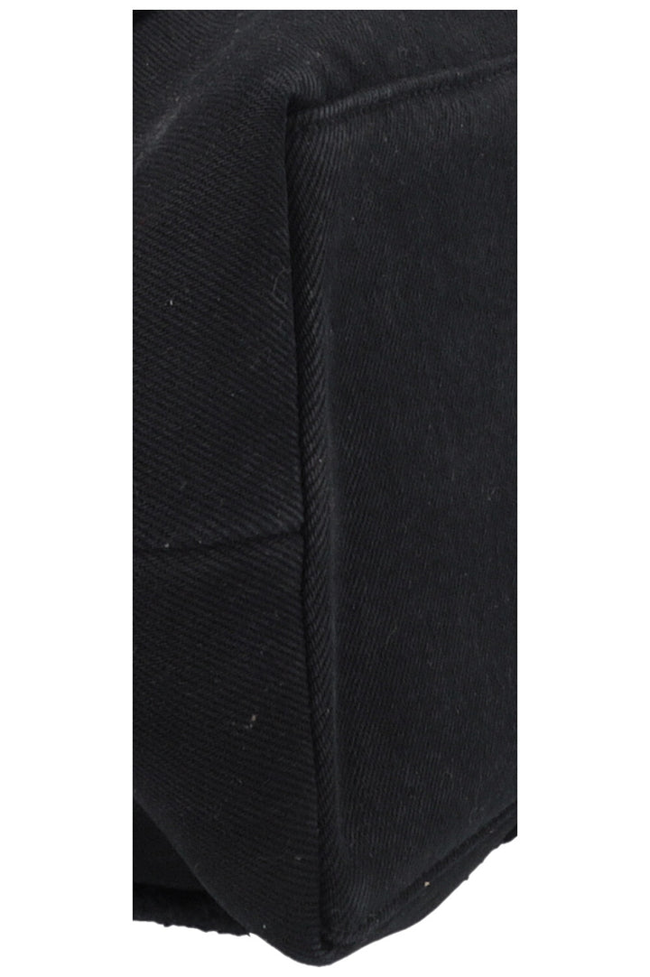 CHANEL Coco Tote Bag Canvas Black