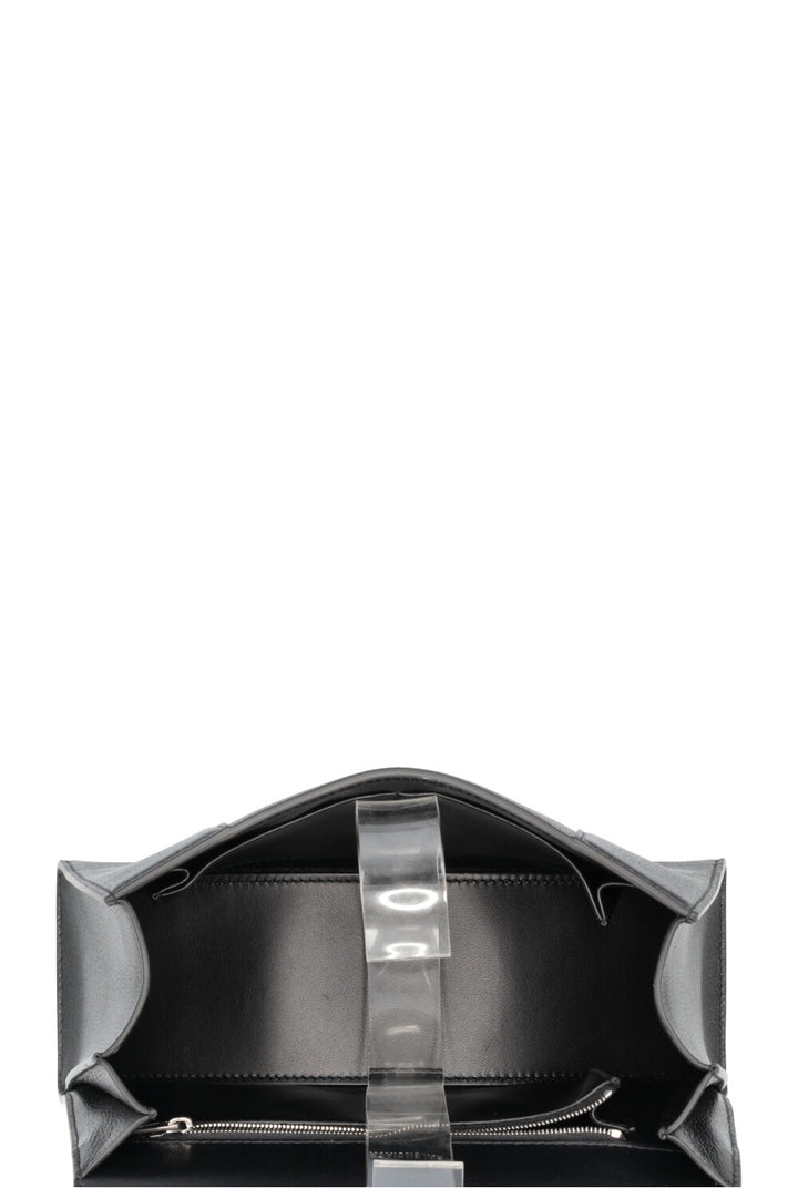 BALENCIAGA Hourglass Medium Crossbody Bag Black