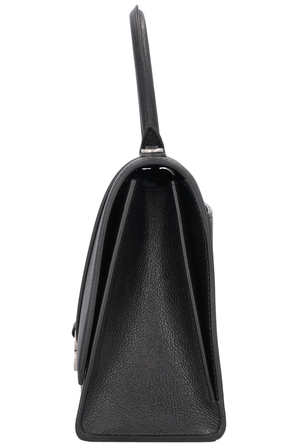 BALENCIAGA Hourglass Medium Crossbody Bag Black