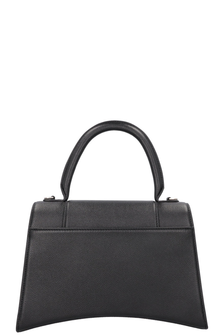 BALENCIAGA Hourglass Medium Crossbody Bag Black