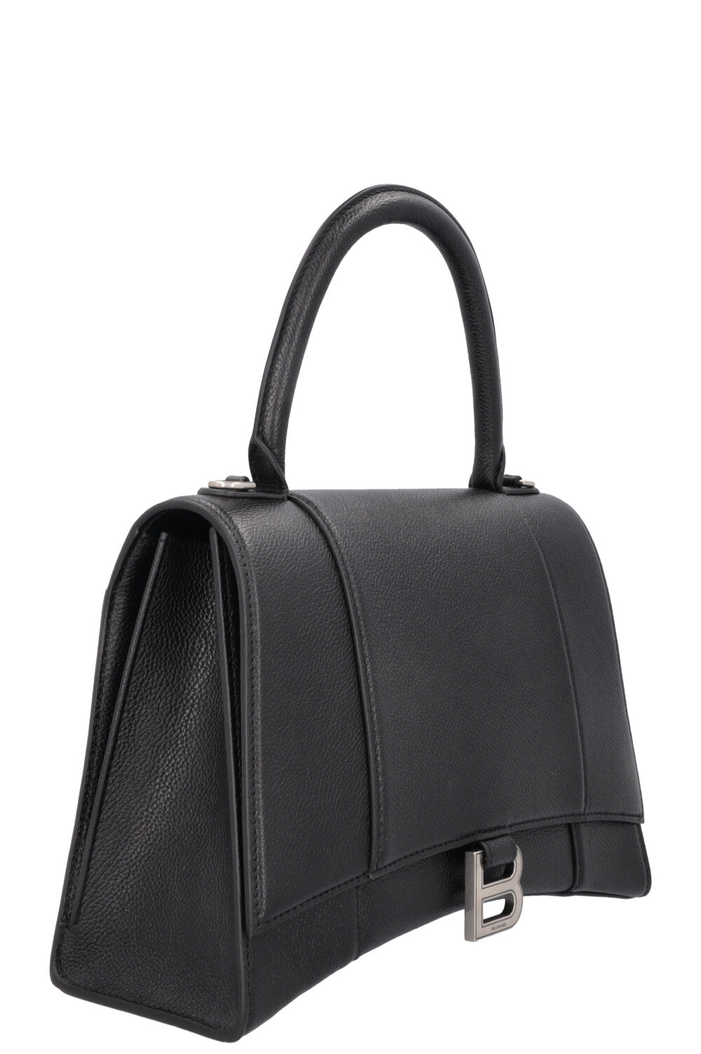 BALENCIAGA Hourglass Medium Crossbody Bag Black