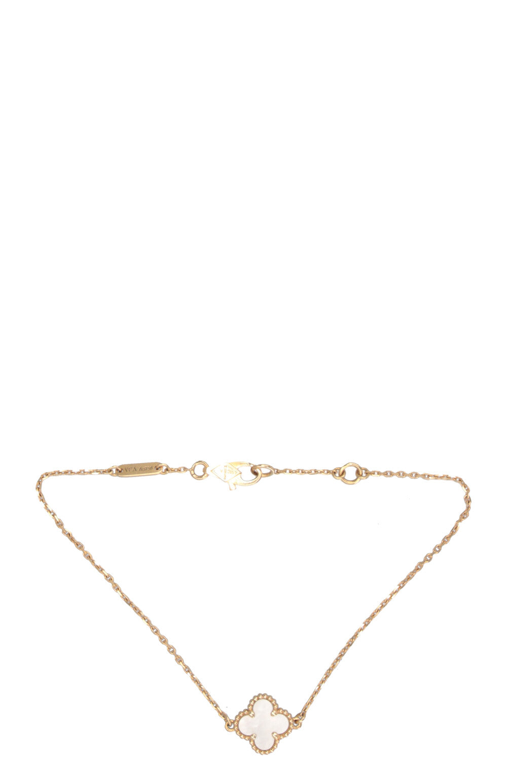 VAN CLEEF & ARPELS Sweet Alhambra Bracelet 18k Yellow Gold MOP