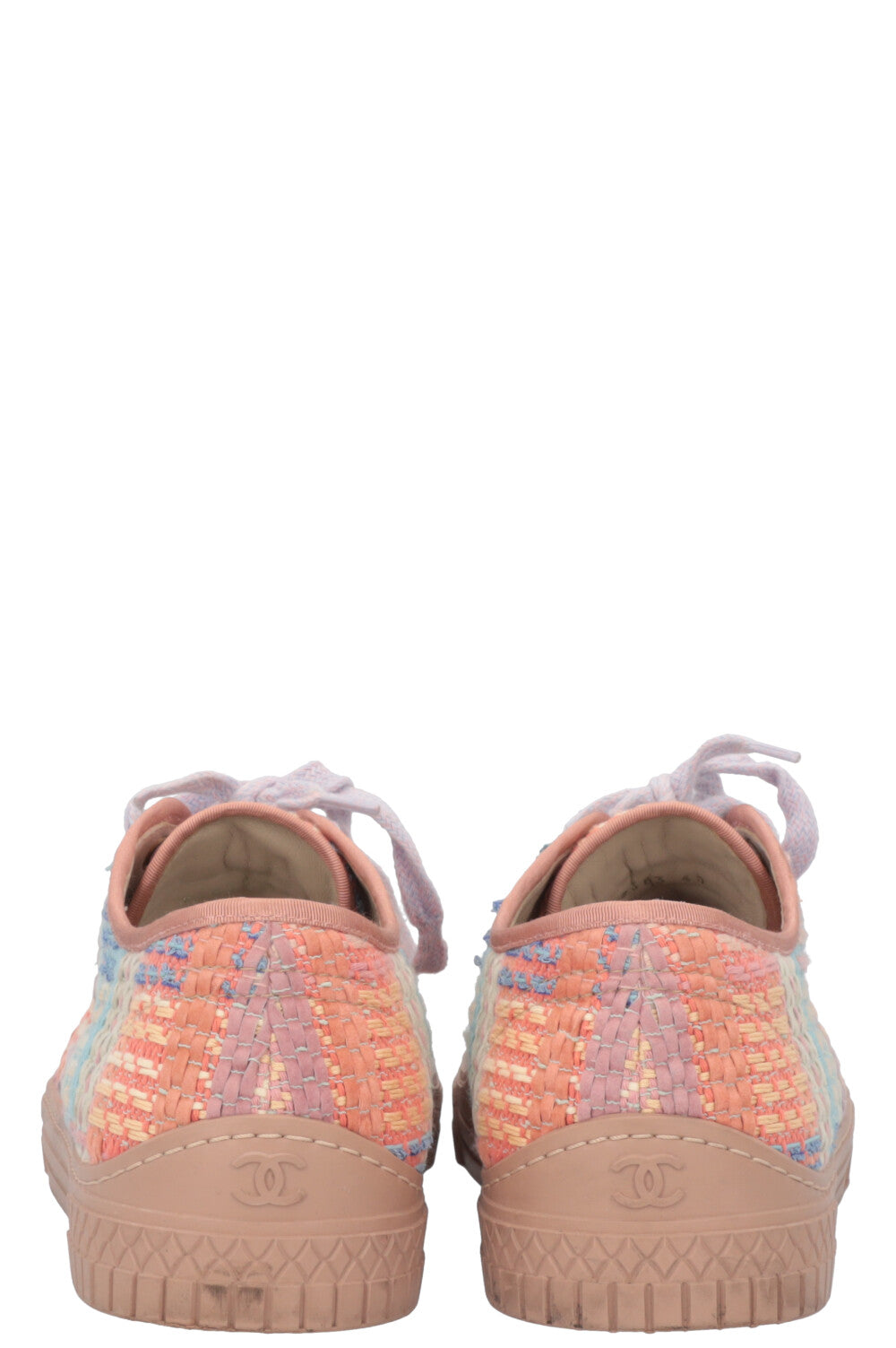 CHANEL 2017 Sneakers Tweed Multicolor