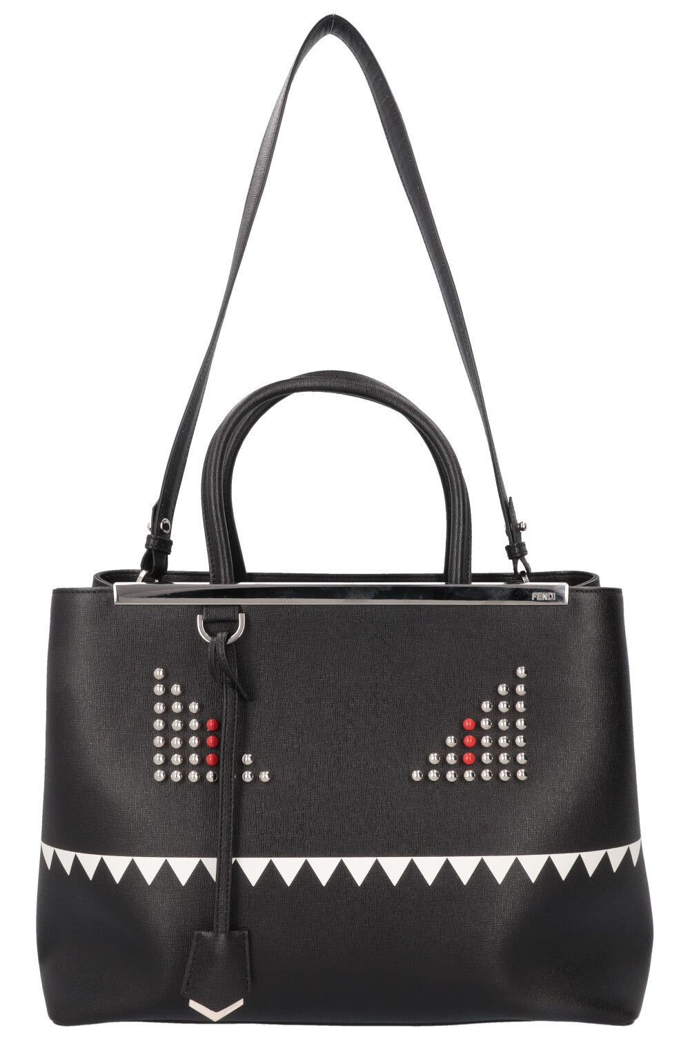 FENDI Medium Monster 2Jours Bag Black – REAWAKE