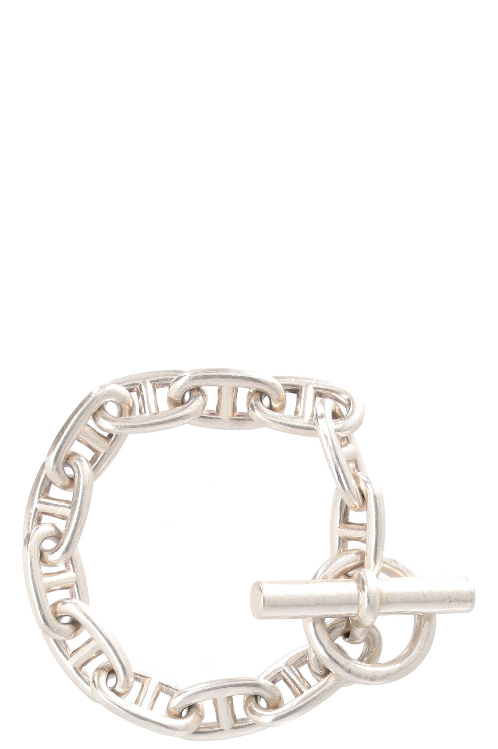 HERMÈS Chaine D'Ancre GM Bracelet Silver