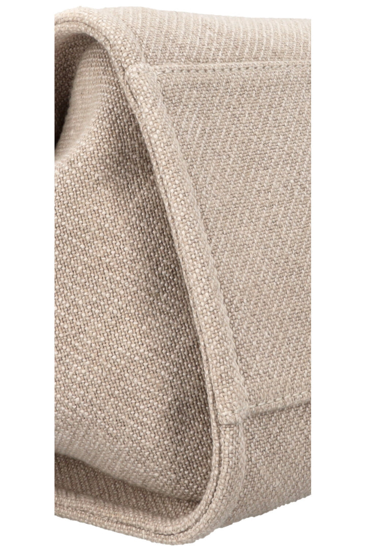 CHANEL Deauville Medium Canvas Beige