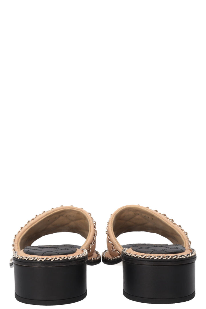 CHANEL Quilted Flats Beige SS2024