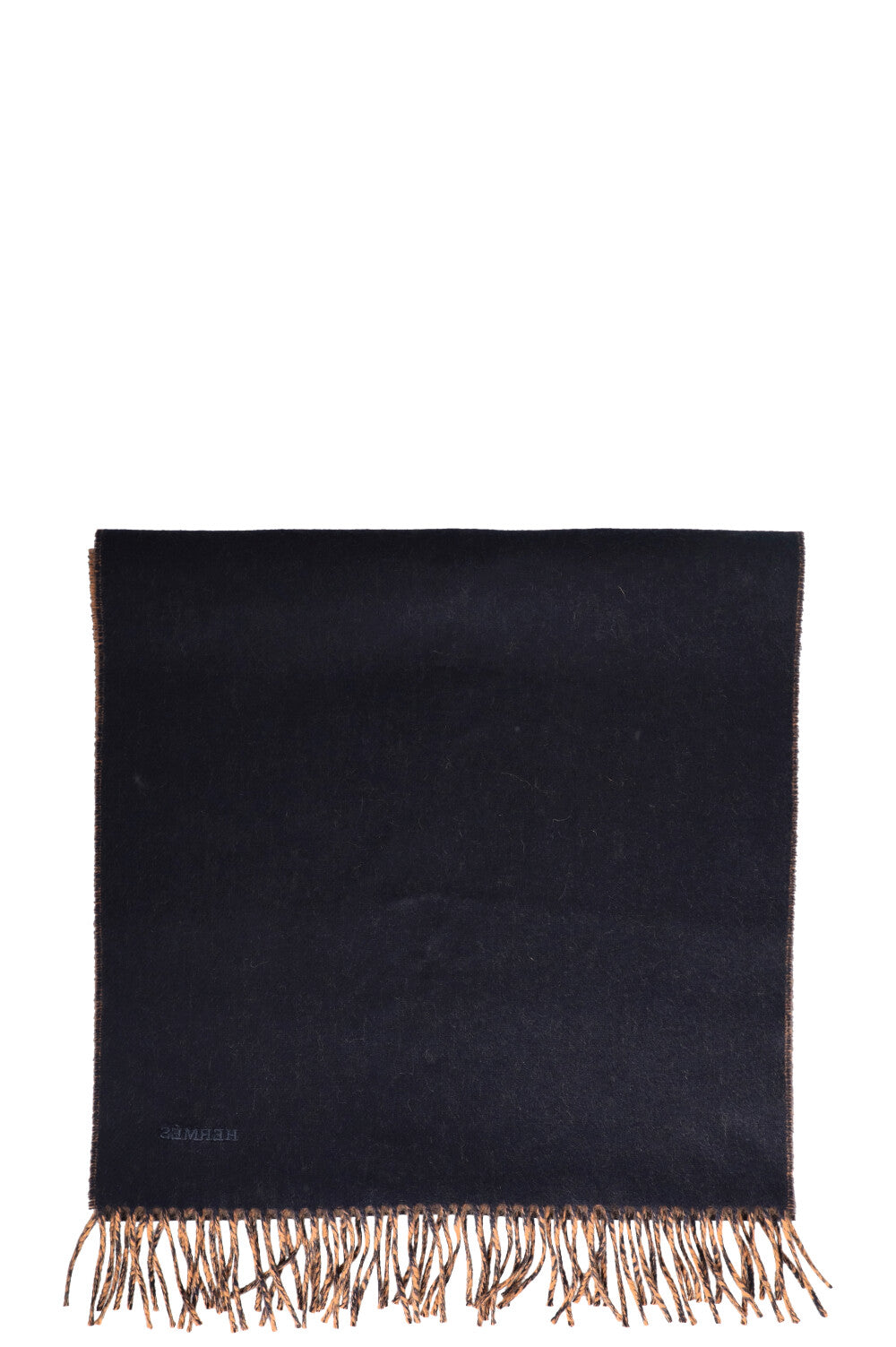 HERMÈS Echarpe Double Face Scarf Cashmere