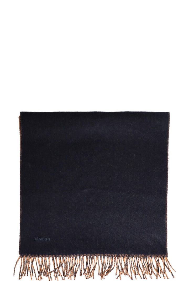 HERMÈS Echarpe Double Face Scarf Cashmere