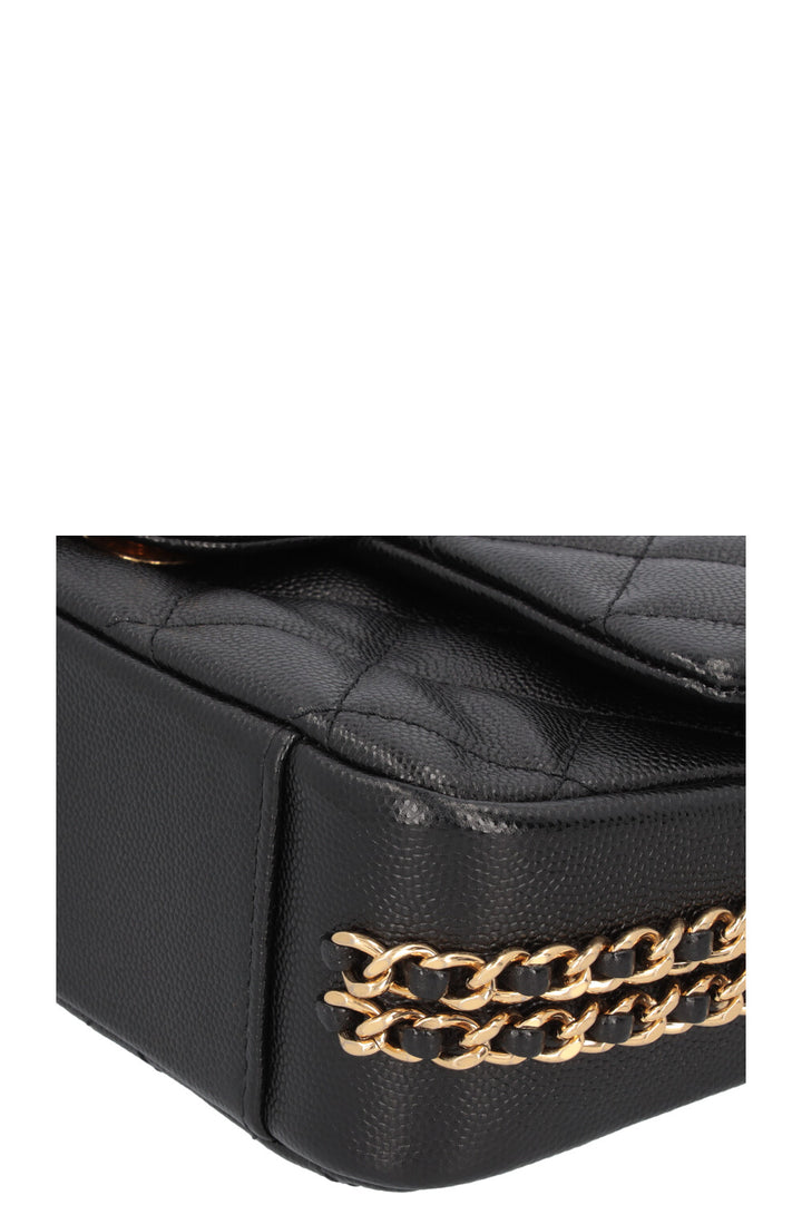 CHANEL CC You Bag Caviar Black