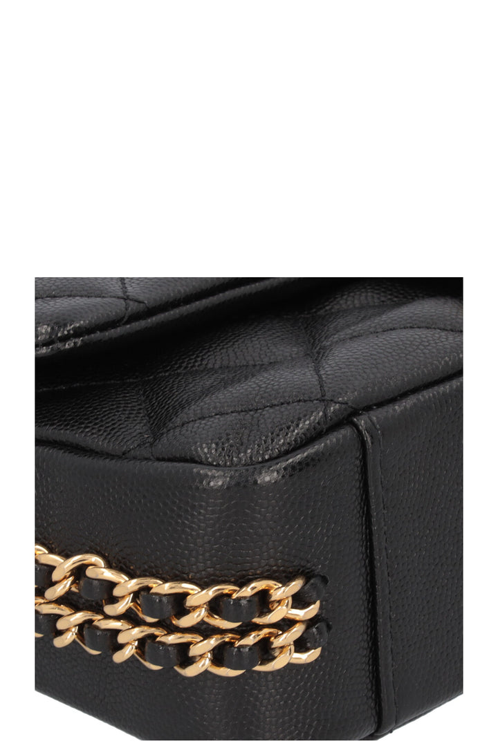 CHANEL CC You Bag Caviar Black