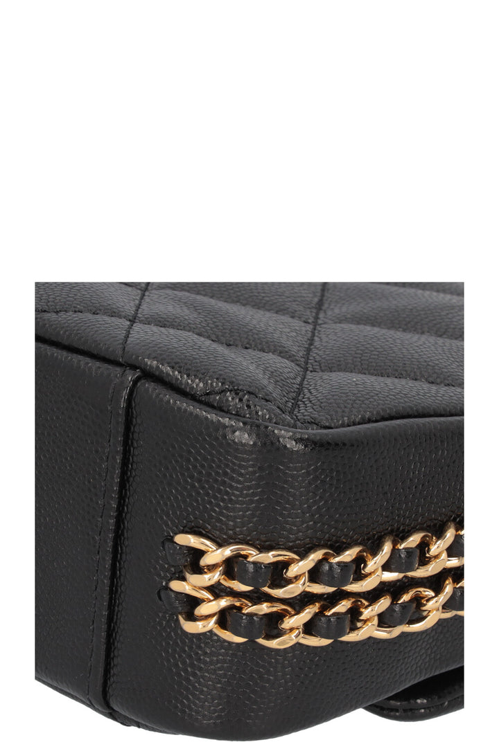 CHANEL CC You Bag Caviar Black