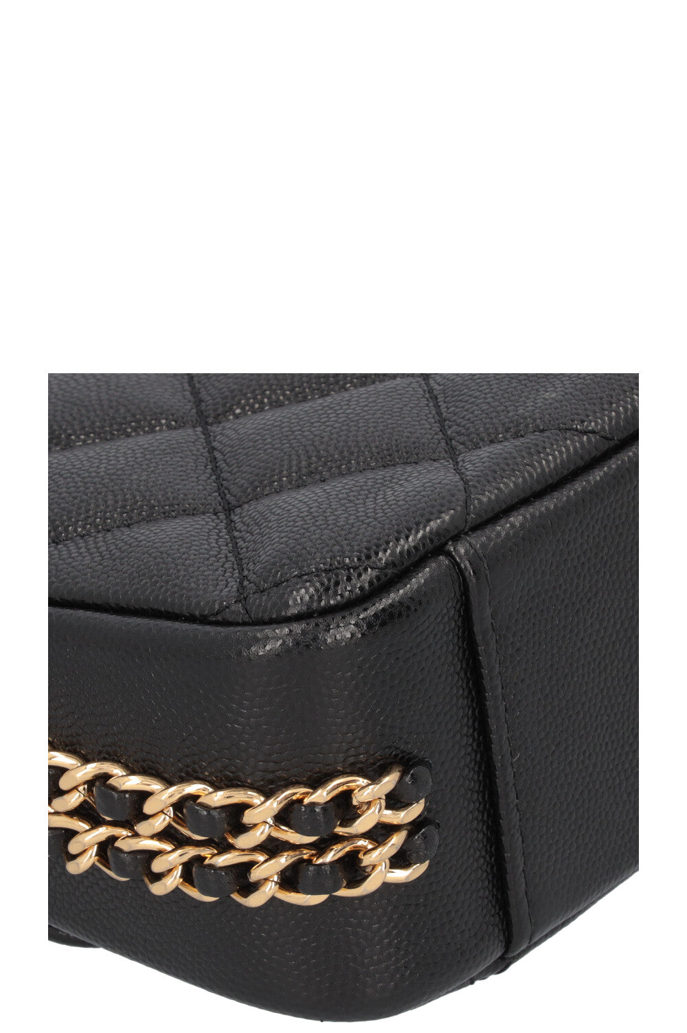 CHANEL CC You Bag Caviar Black
