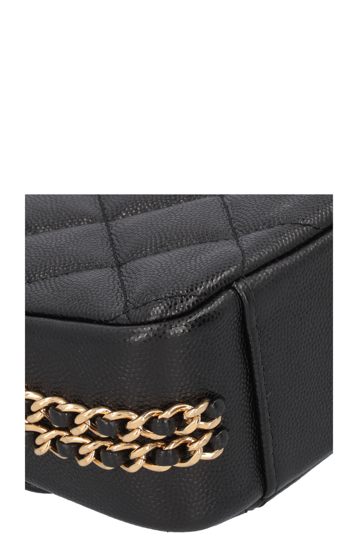 CHANEL CC You Bag Caviar Black