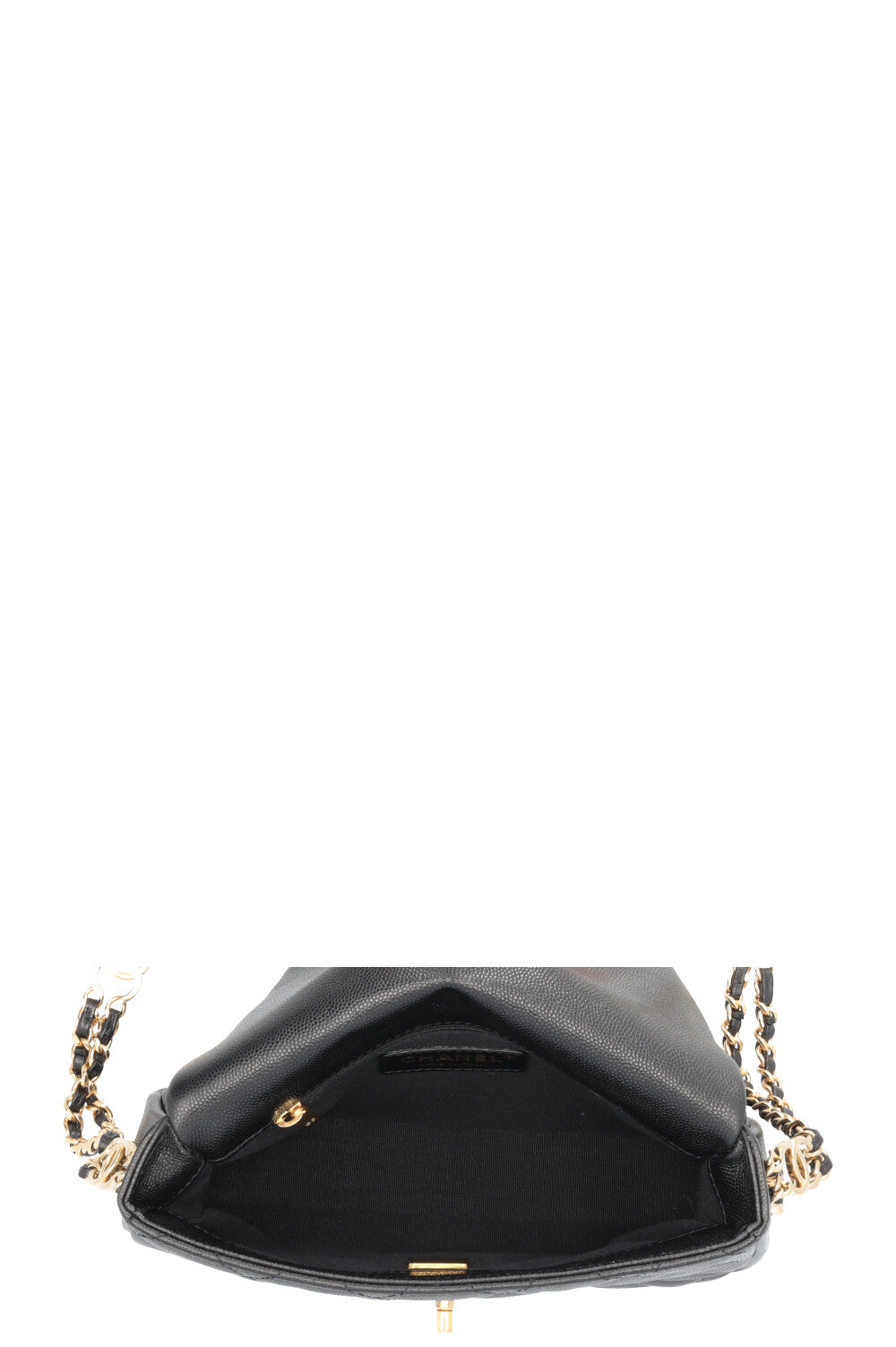 CHANEL CC You Bag Caviar Black
