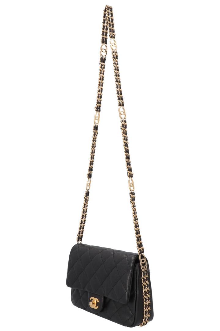 CHANEL CC You Bag Caviar Black