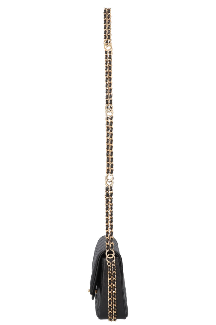 CHANEL CC You Bag Caviar Black