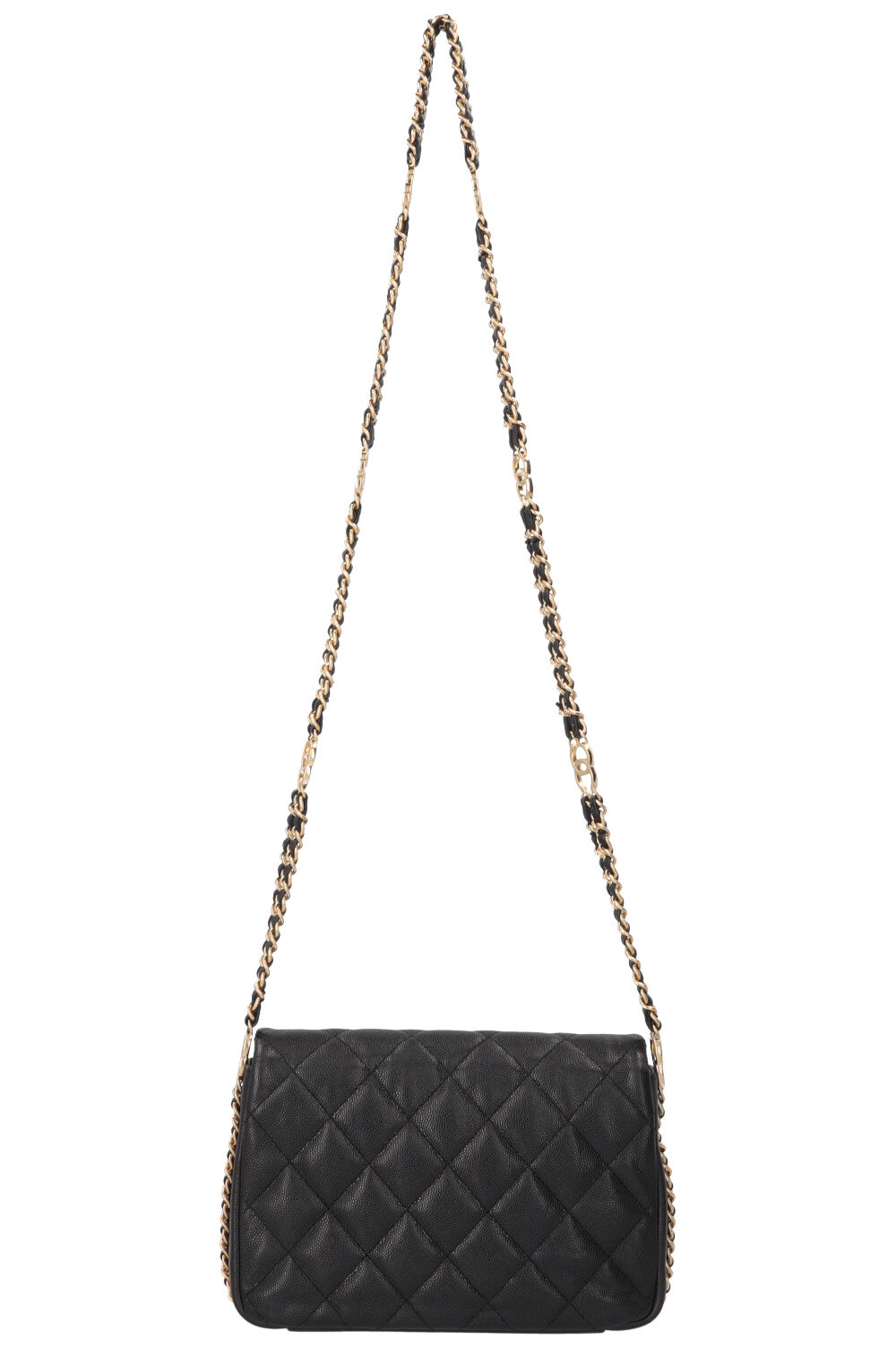 CHANEL CC You Bag Caviar Black