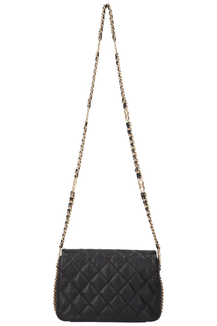 CHANEL CC You Bag Caviar Black