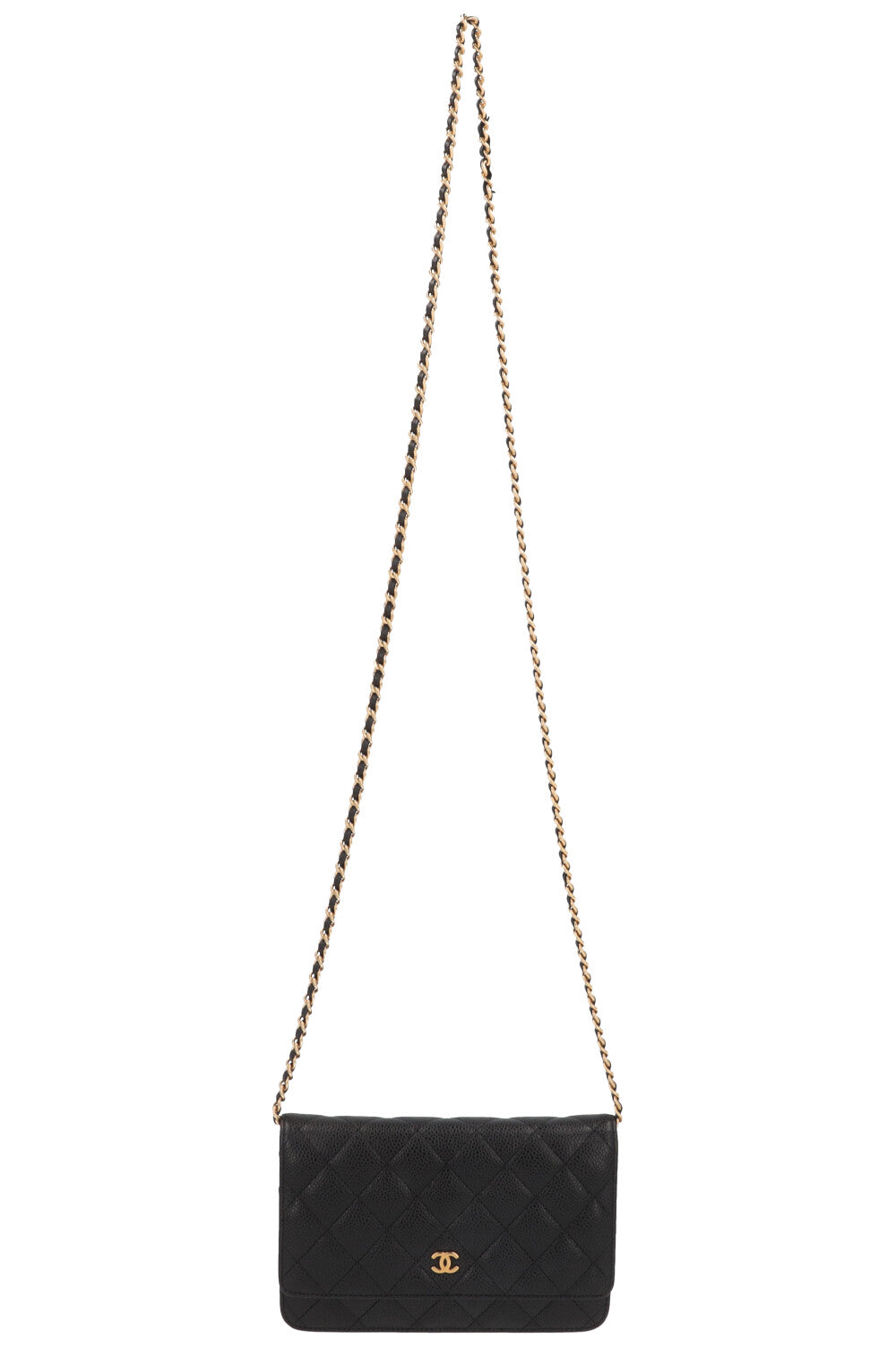 CHANEL WOC Caviar Black