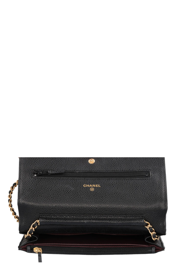 CHANEL WOC Caviar Noir
