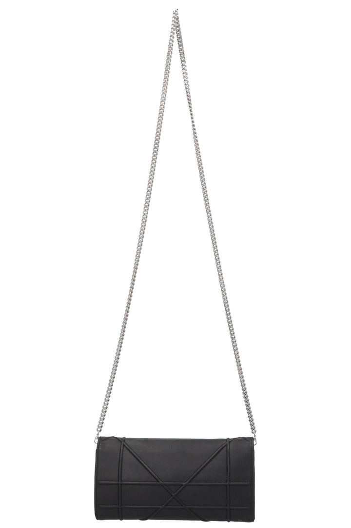 CHRISTIAN DIOR Diorama Wallet On Chain Black