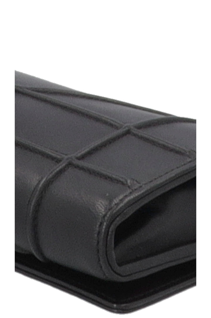 CHRISTIAN DIOR Diorama Wallet On Chain Black