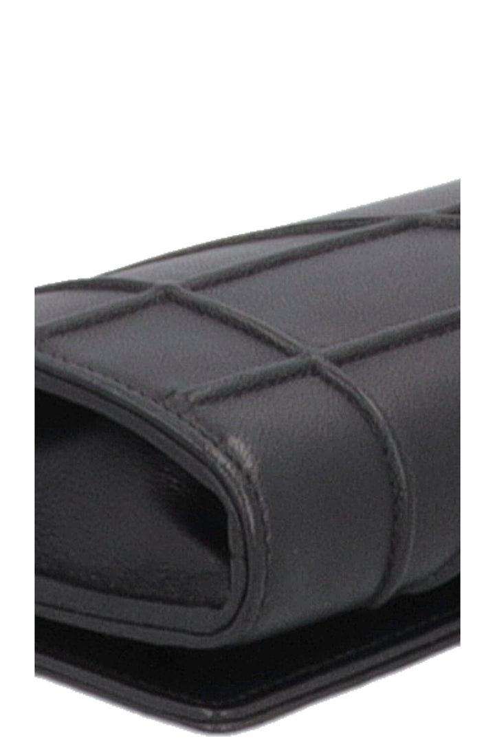 CHRISTIAN DIOR Diorama Wallet On Chain Black