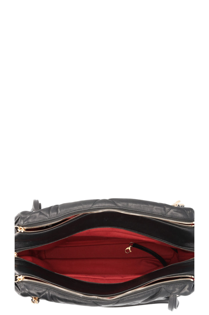 CHANEL Paris-New York Bowling Tote Black