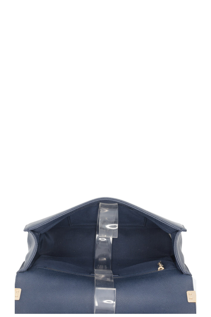 CHANEL Large Boy Bag Caviar Navy