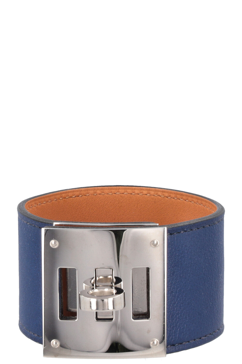 HERMÈS Kelly Dog Bracelet Blue