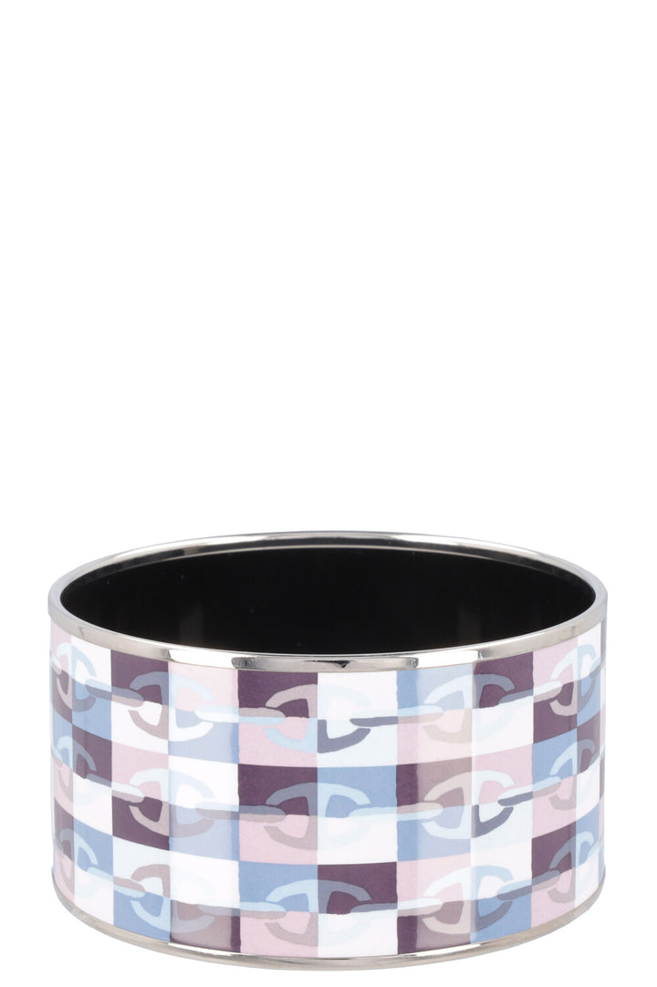 HERMÈS Chain D'Ancre Wide Bracelet Enamel