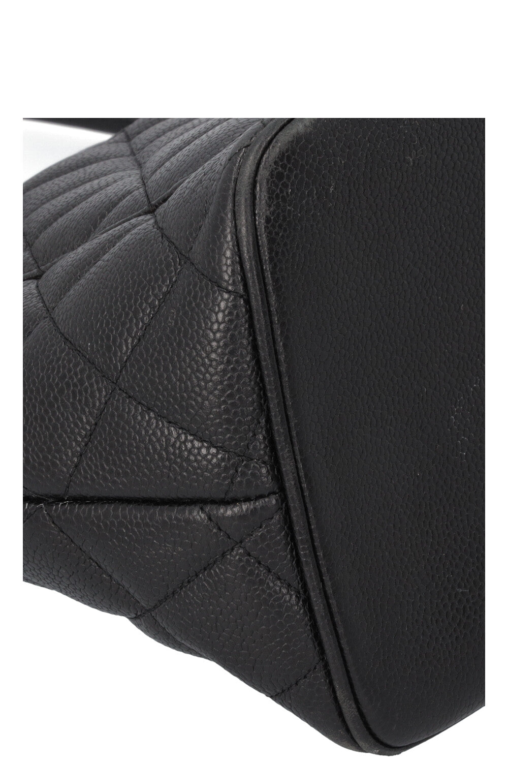 CHANEL Medaillon CC Top Handle Bag Black