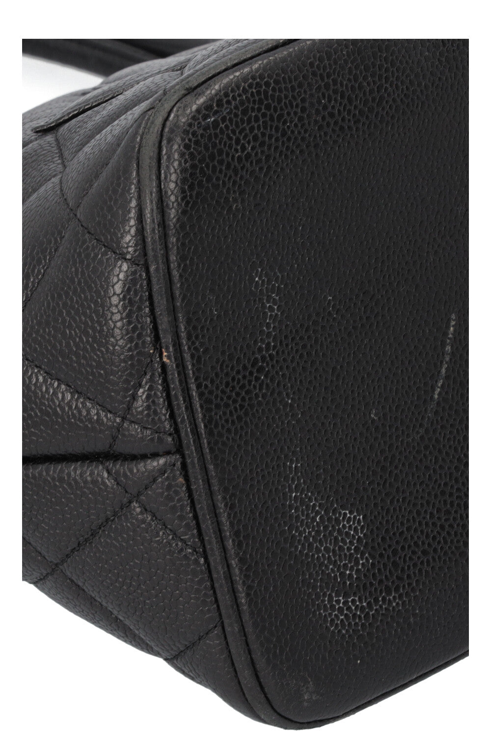 CHANEL Medaillon CC Top Handle Bag Black