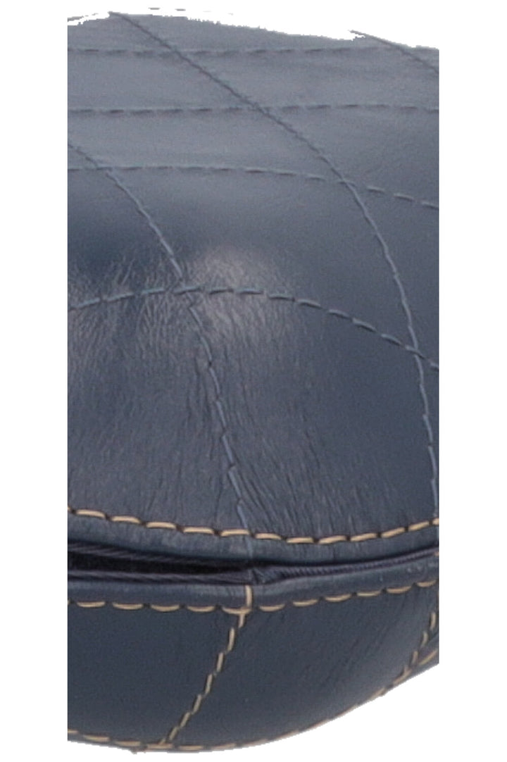 CHANEL Gabrielle Drawstring Bag Denim Blue