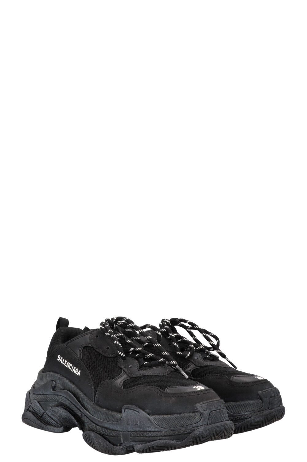 BALENCIAGA Triple S Sneaker Black