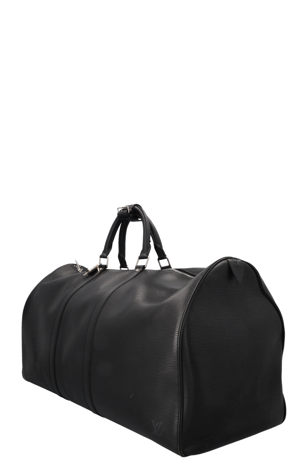 LOUIS VUITTON Keepall 55 Epi Black