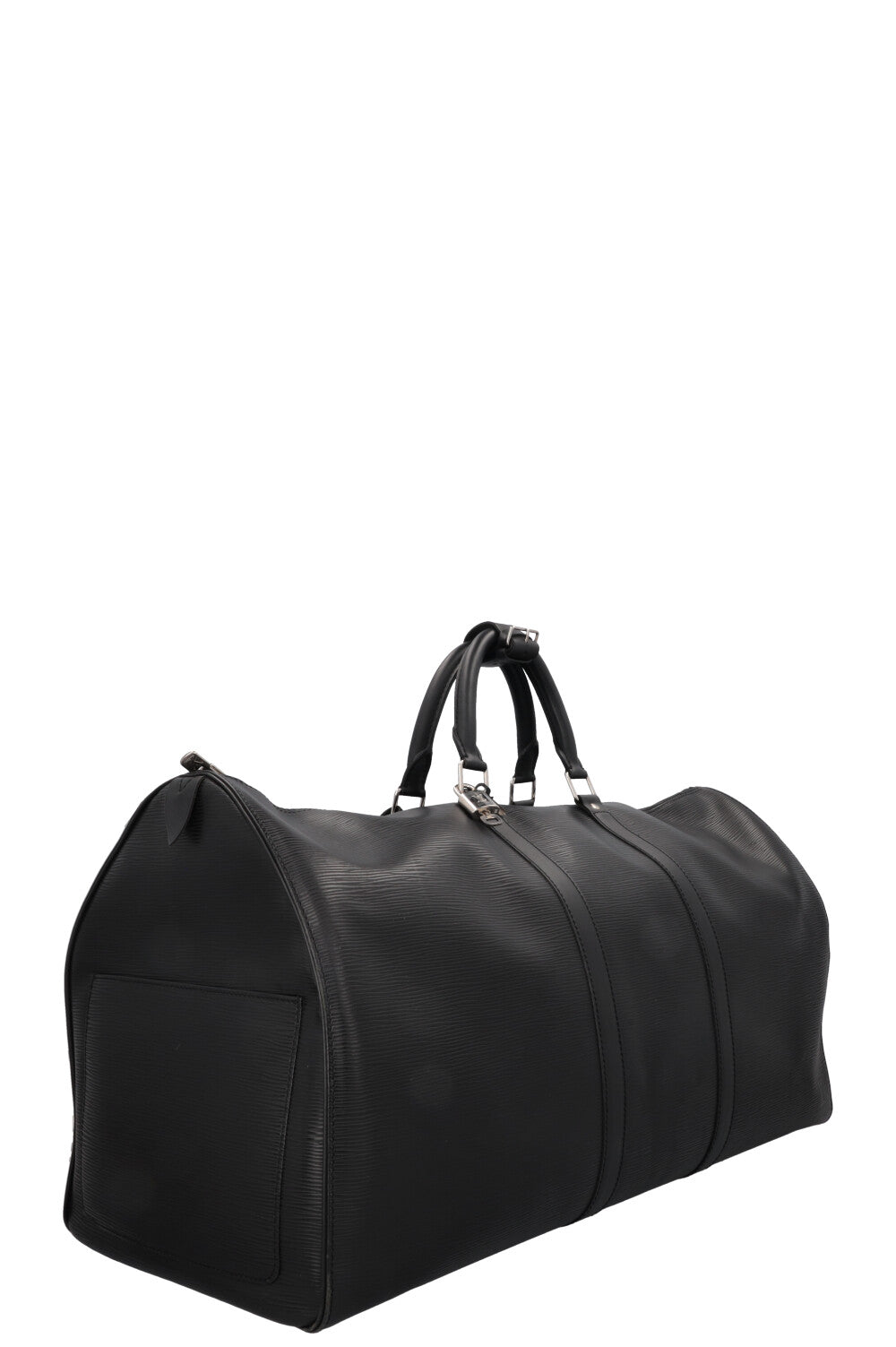 LOUIS VUITTON Keepall 55 Epi Black