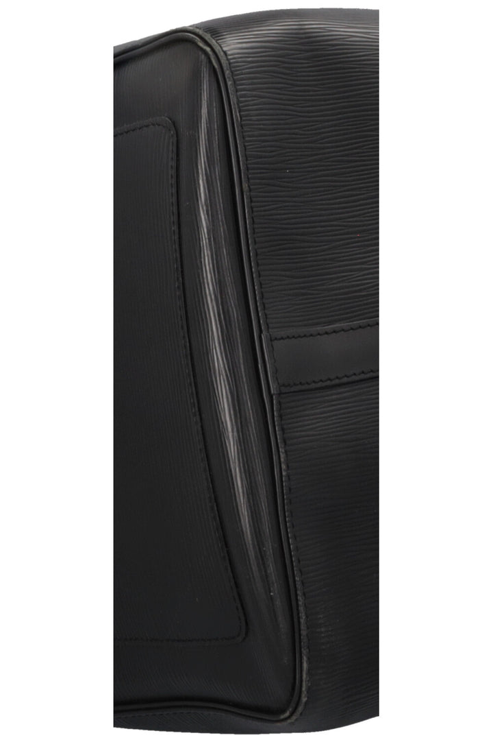 LOUIS VUITTON Keepall 55 Epi Black