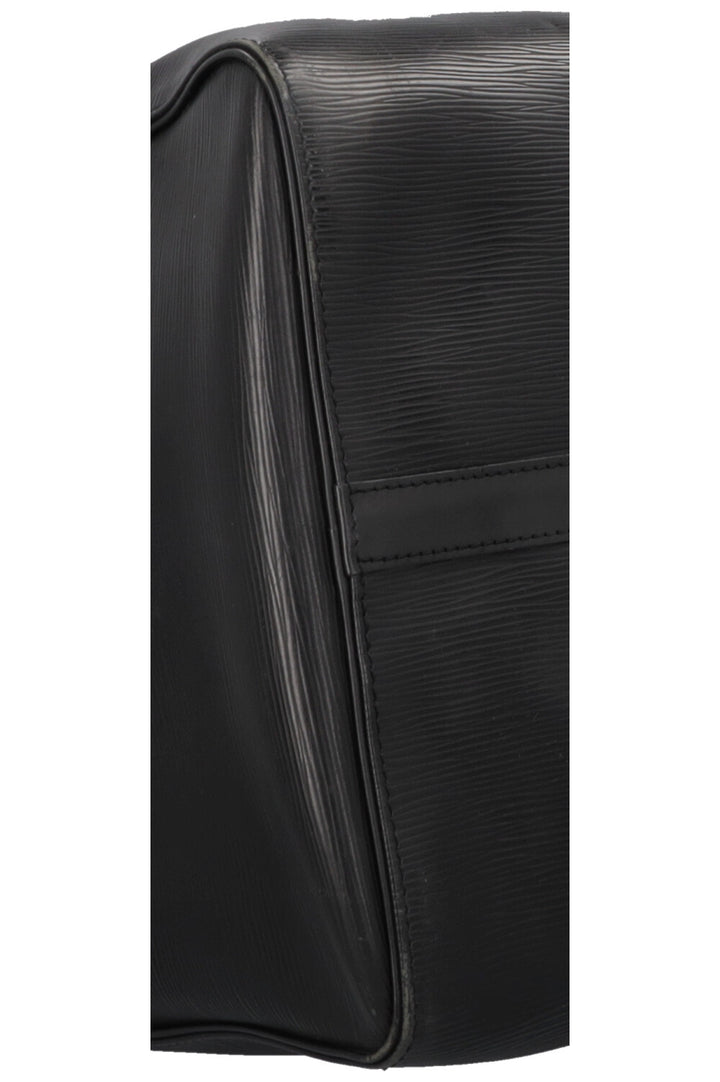 LOUIS VUITTON Keepall 55 Epi Black