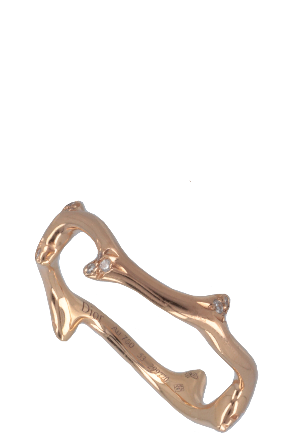 CHRISTIAN DIOR Bois de Rose Ring Rose Gold Diamonds – REAWAKE