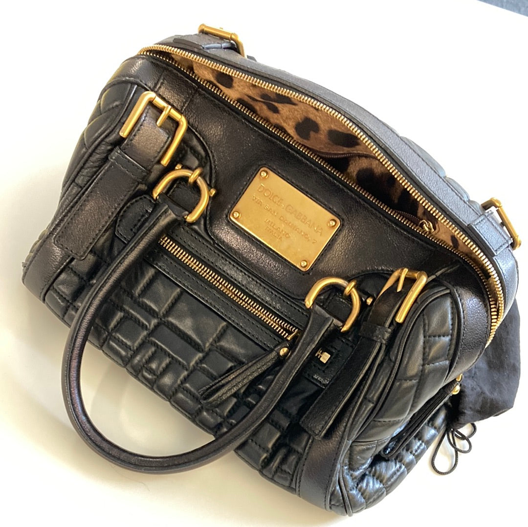 DOLCE&GABBANA Duffle Bag Black