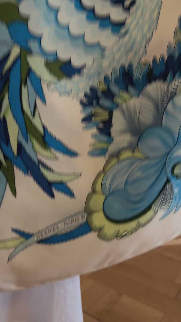 Jupe REAWAKE ATELIER Hermès Carré Tahiti