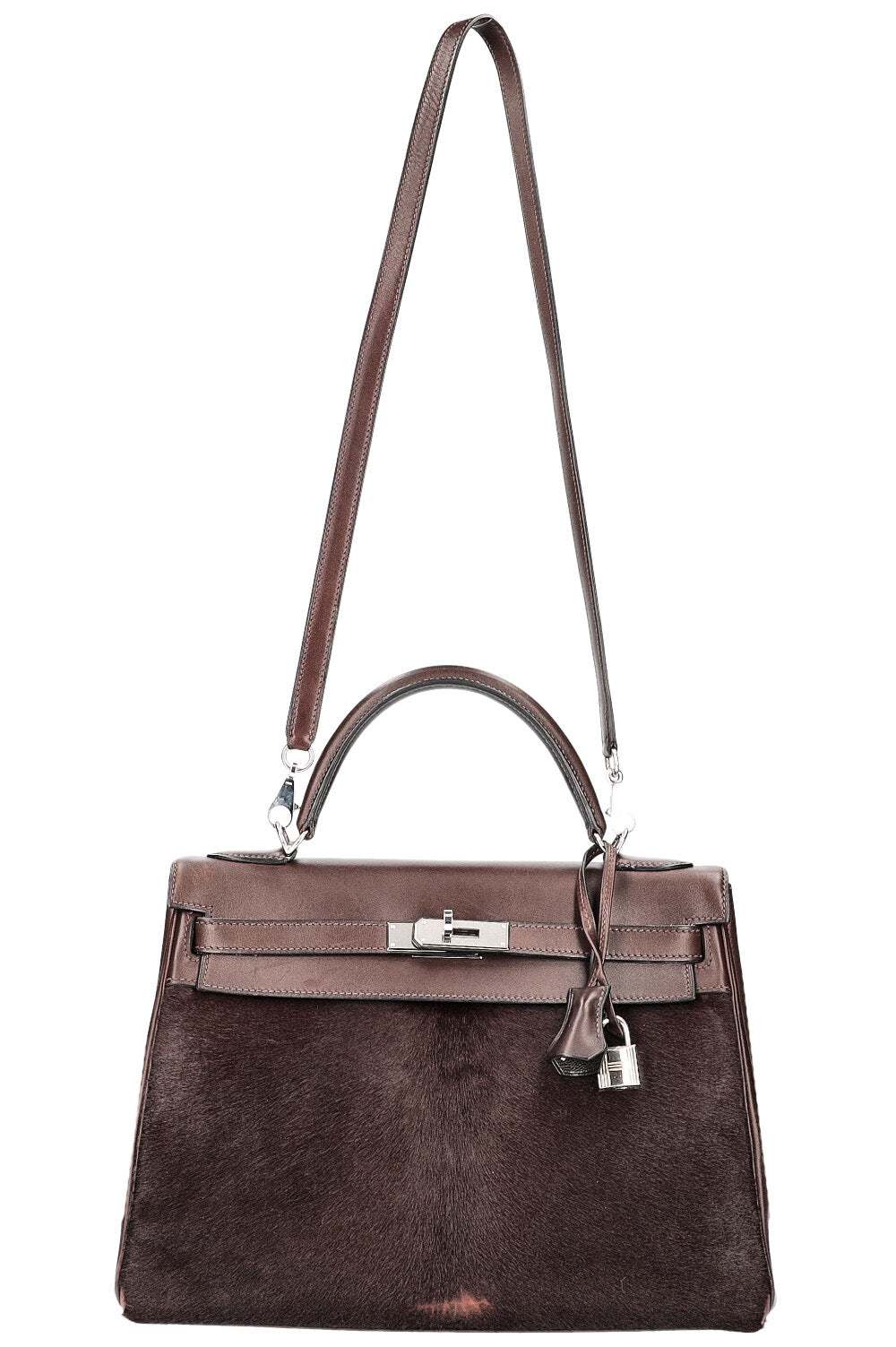 HERMÈS Kelly 32 Troika Evercalf plain – REAWAKE
